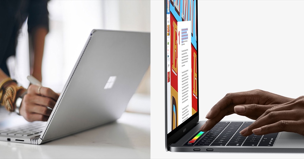 兩大陣營大對決！到底筆電該買 Surface Book 還是 2016 New MacBook Pro 呢？