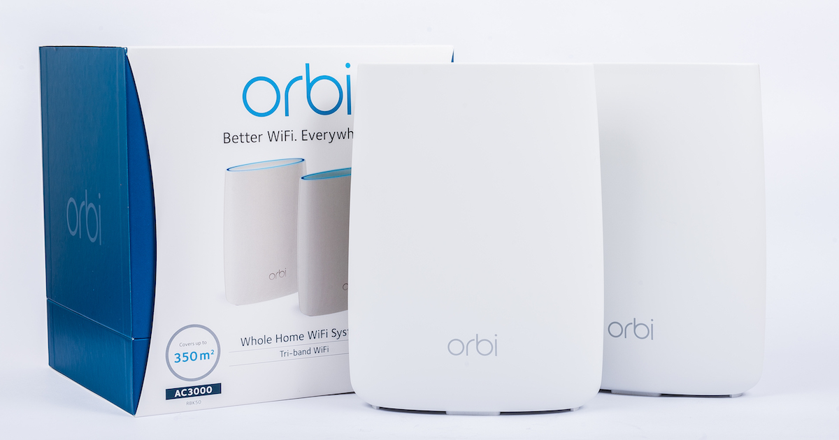 Netgear Orbi Mesh 系統評測：拓展無線網路收訊的好夥伴